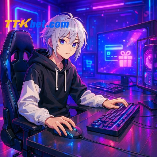 Imagem promocional da TTKBET mostrando a plataforma e suas vantagens