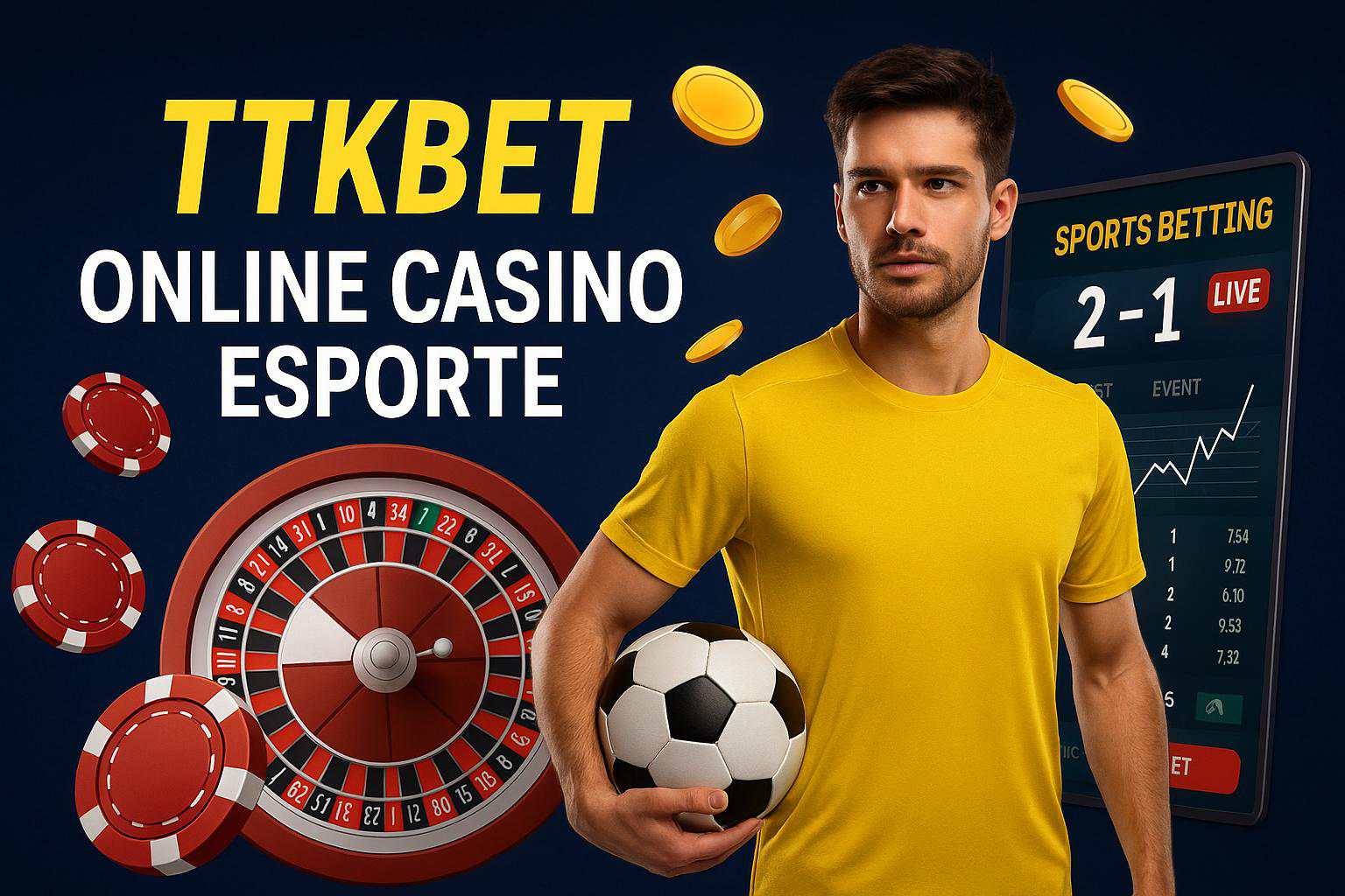 Apostas esportivas no cassino online TTKBET