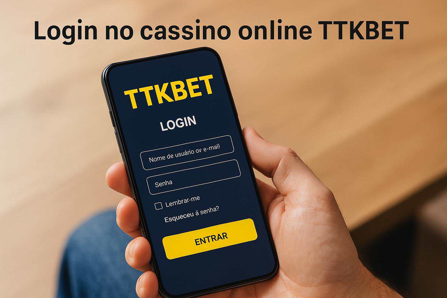 Login no Cassino TTKBET